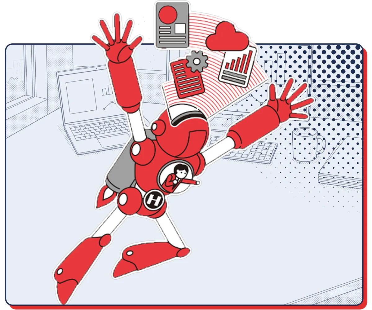 ヒロガルのロボ