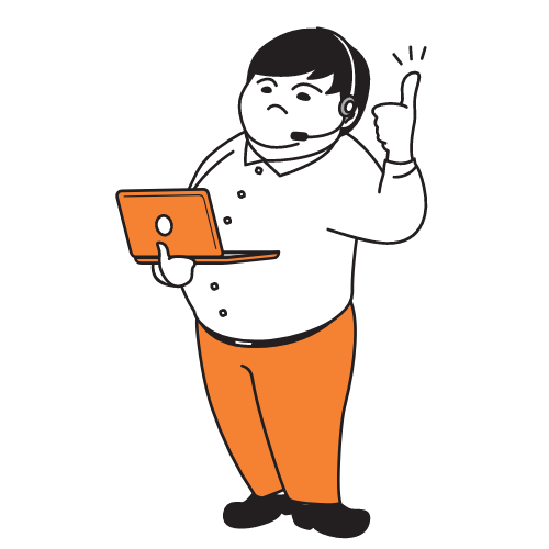 濱上のキャラクターイラスト
